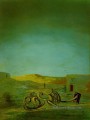 Paysage désertique Salvador Dali